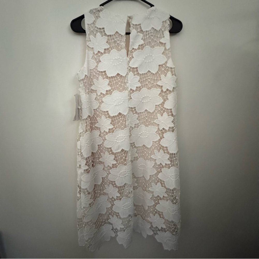 Julia Jordan NWT White lace dress size 6 - Picture 6 of 9